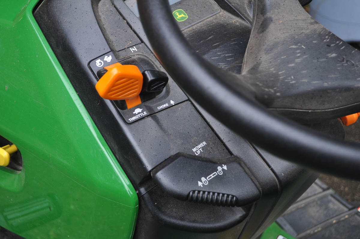 John Deere X300 Riding Mower