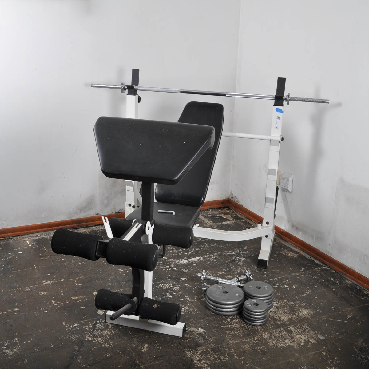 Impex Fitness PHC 750 Bench Press with Weights Everything But The House