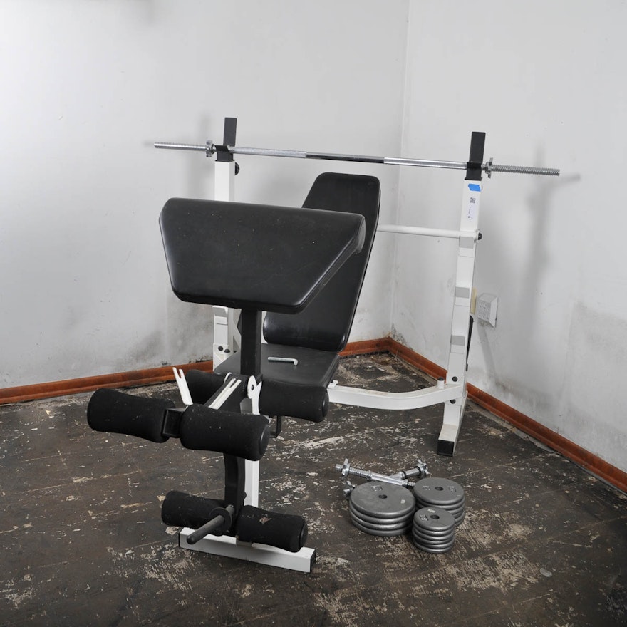 Strength Training Powerhouse Strength Series Weight Bench Exercise