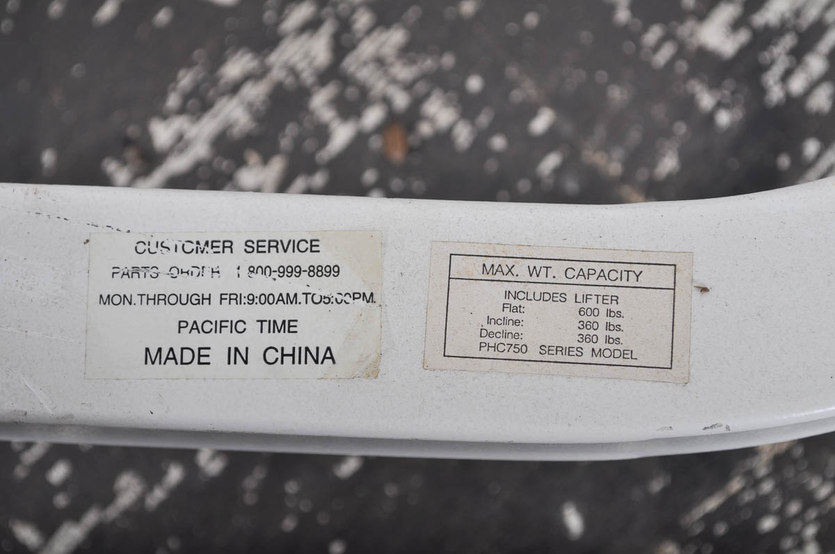 Impex Fitness PHC 750 Bench Press with Weights