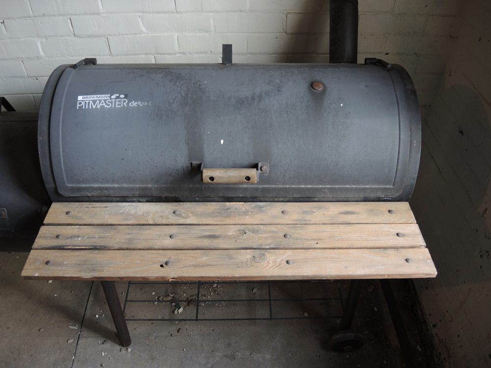 Brinkmann Charcoal Grill with Smoker
