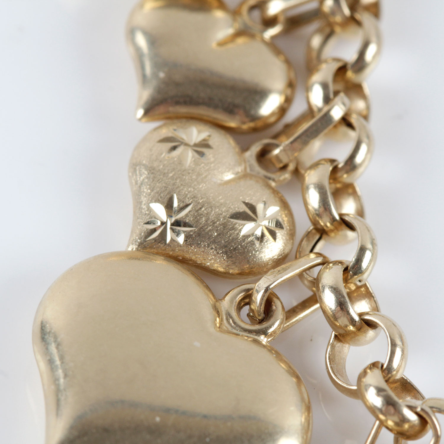 Milor 14K Gold Charm Bracelet