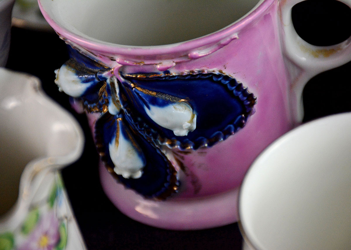 Medley of Fine China Teacups and Vessels