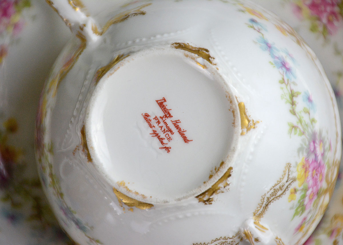 Medley of Fine China Teacups and Vessels