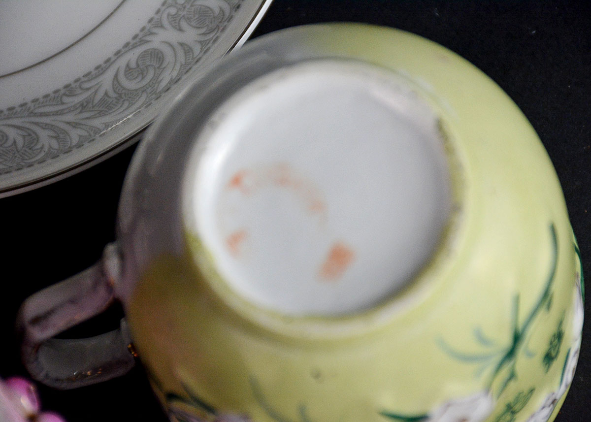 Medley of Fine China Teacups and Vessels