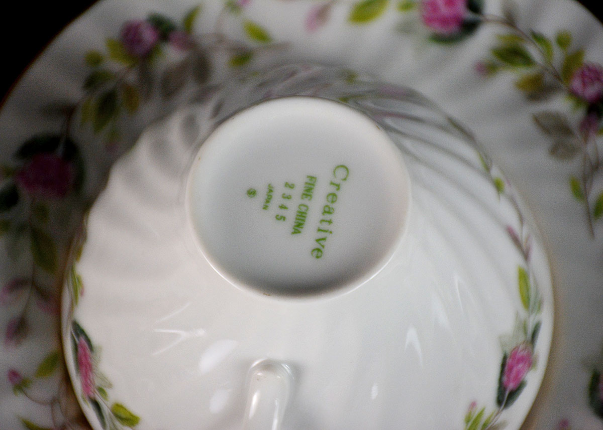 Medley of Fine China Teacups and Vessels