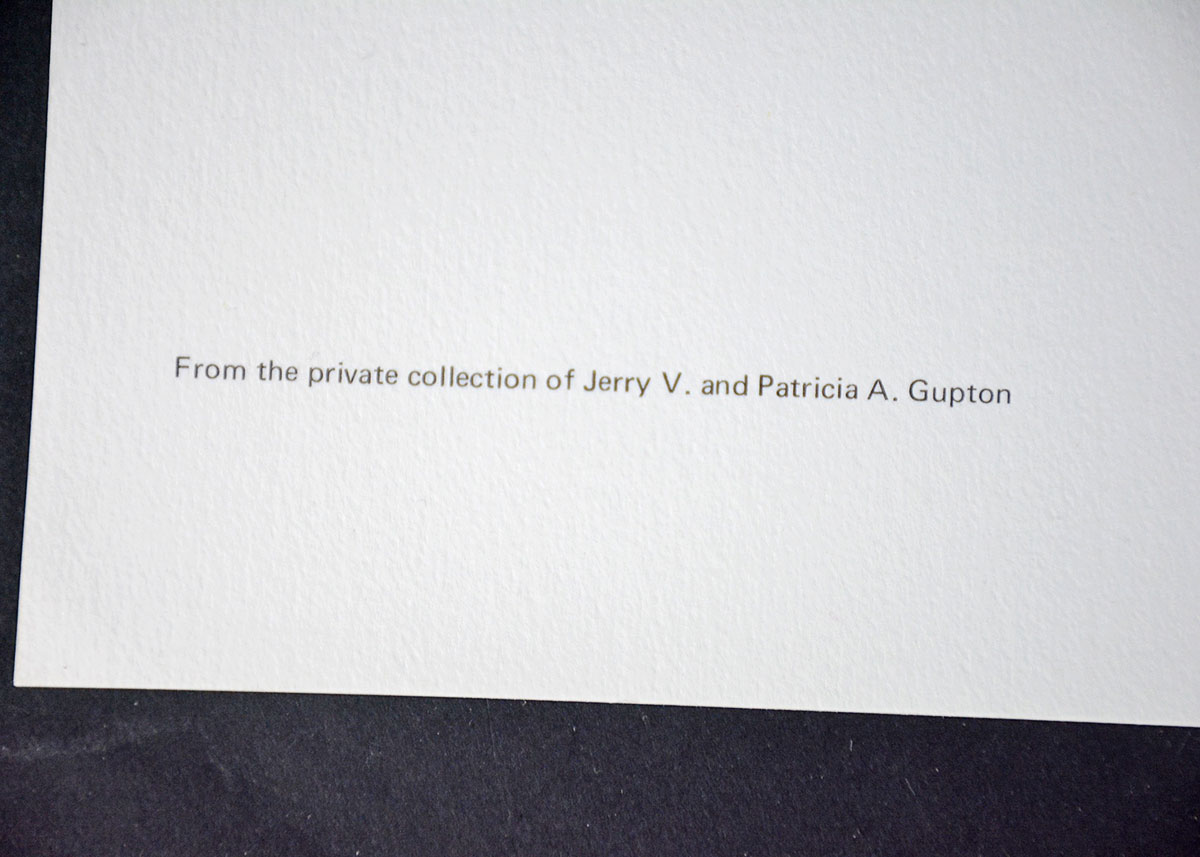 Dale Wesselman Signed Print "Hawkeye"