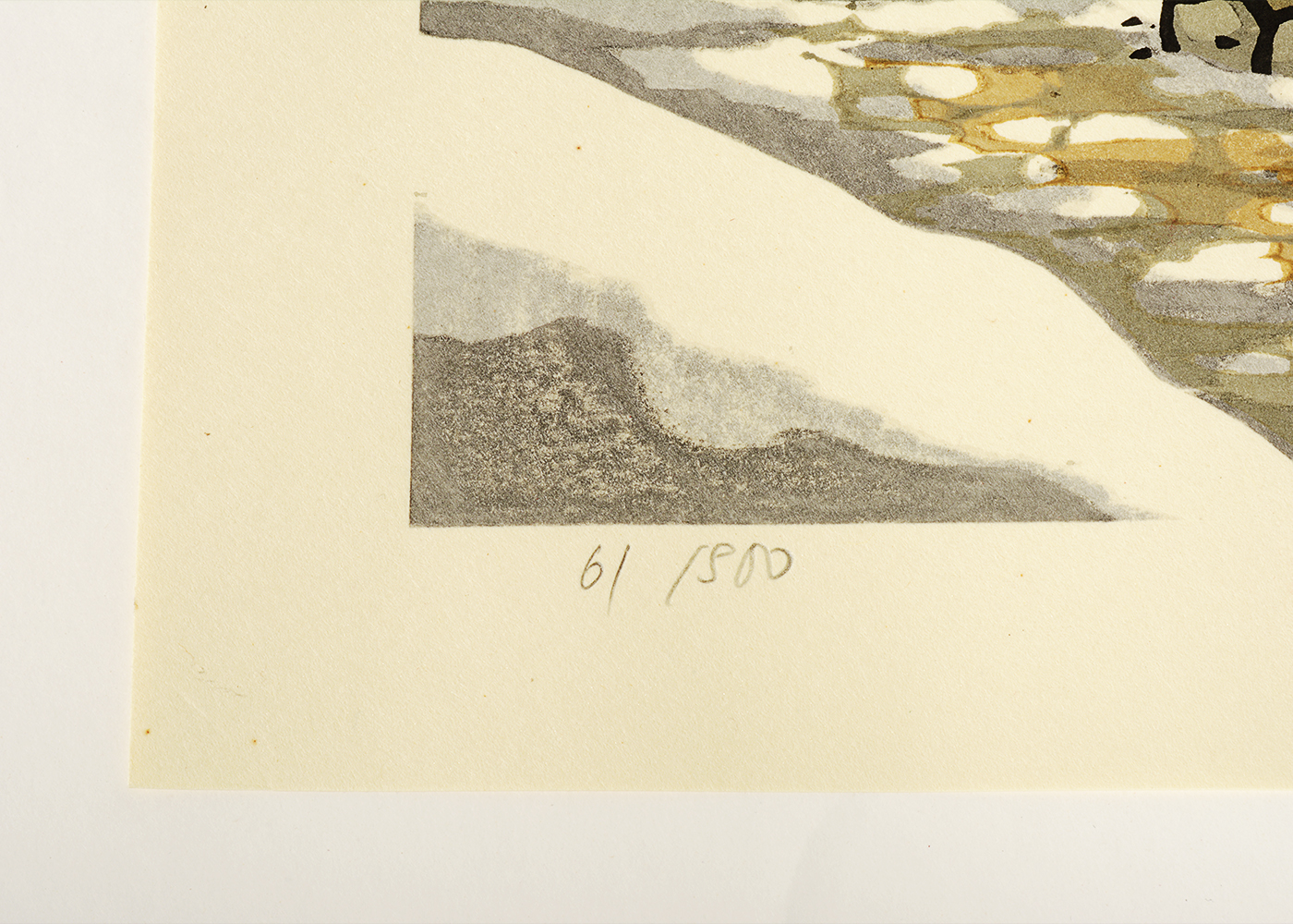 Katsuyuki Nishijima Signed Limited Edition Woodblock Print