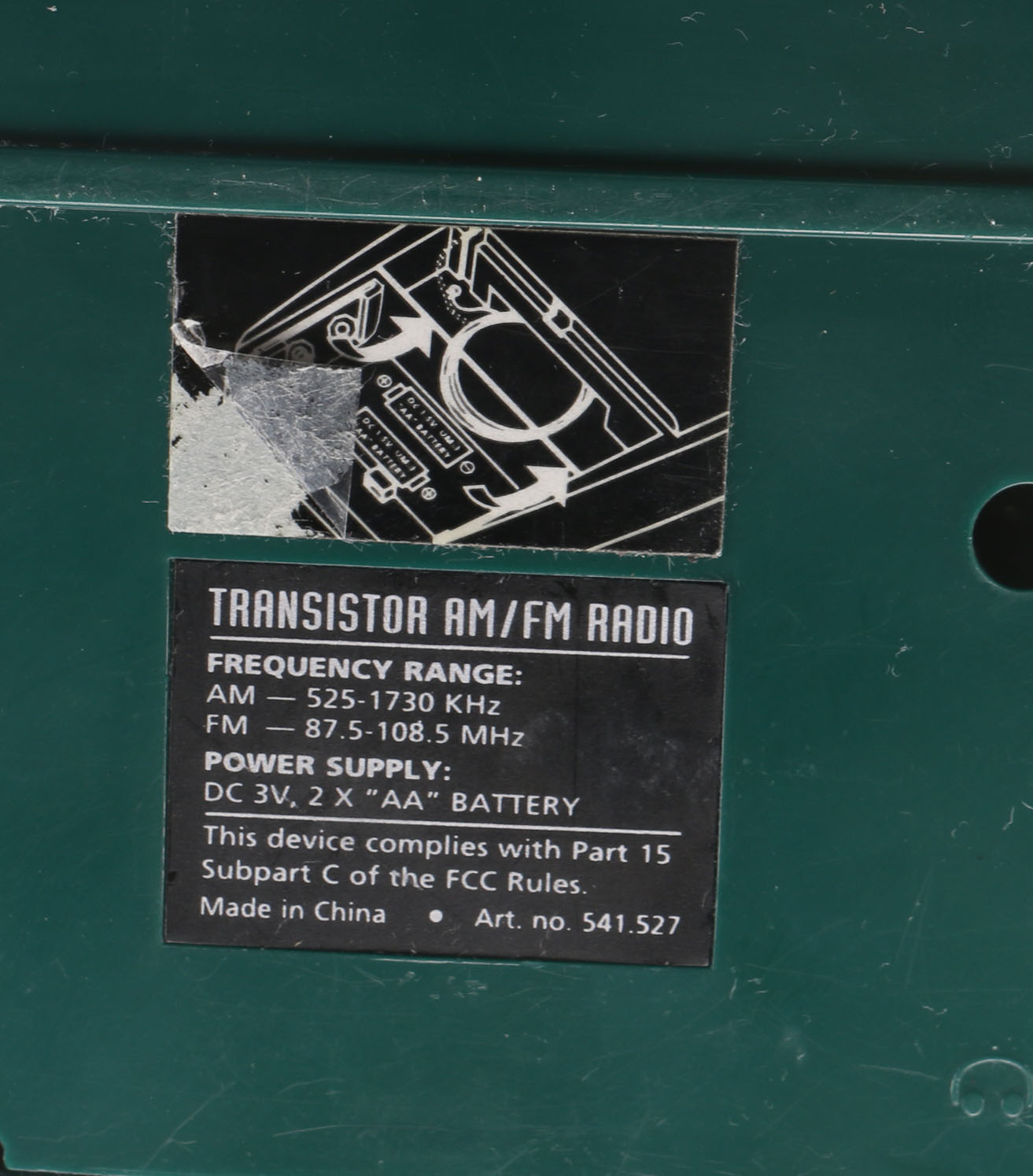 Retro Style Beach Boy Transistor Radio