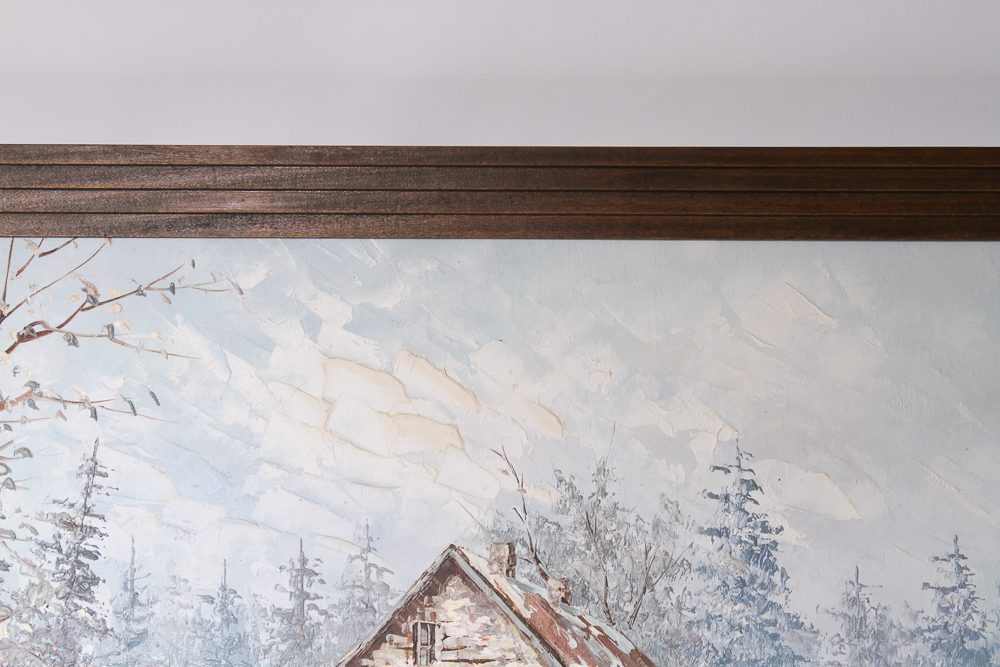 Oil Painting on Canvas Signed W. Conway