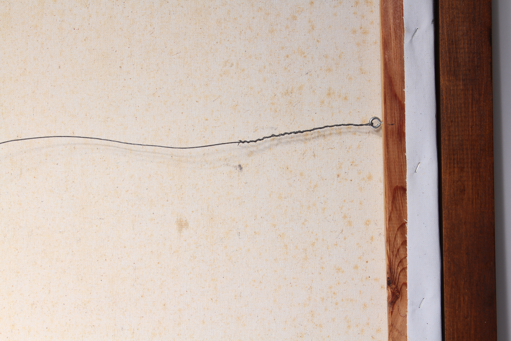 Oil Painting on Canvas Signed W. Conway