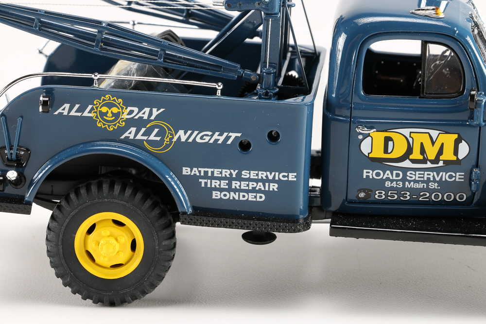 Die-Cast 1946 Dodge Power Wagon Tow Truck from The Danbury Mint