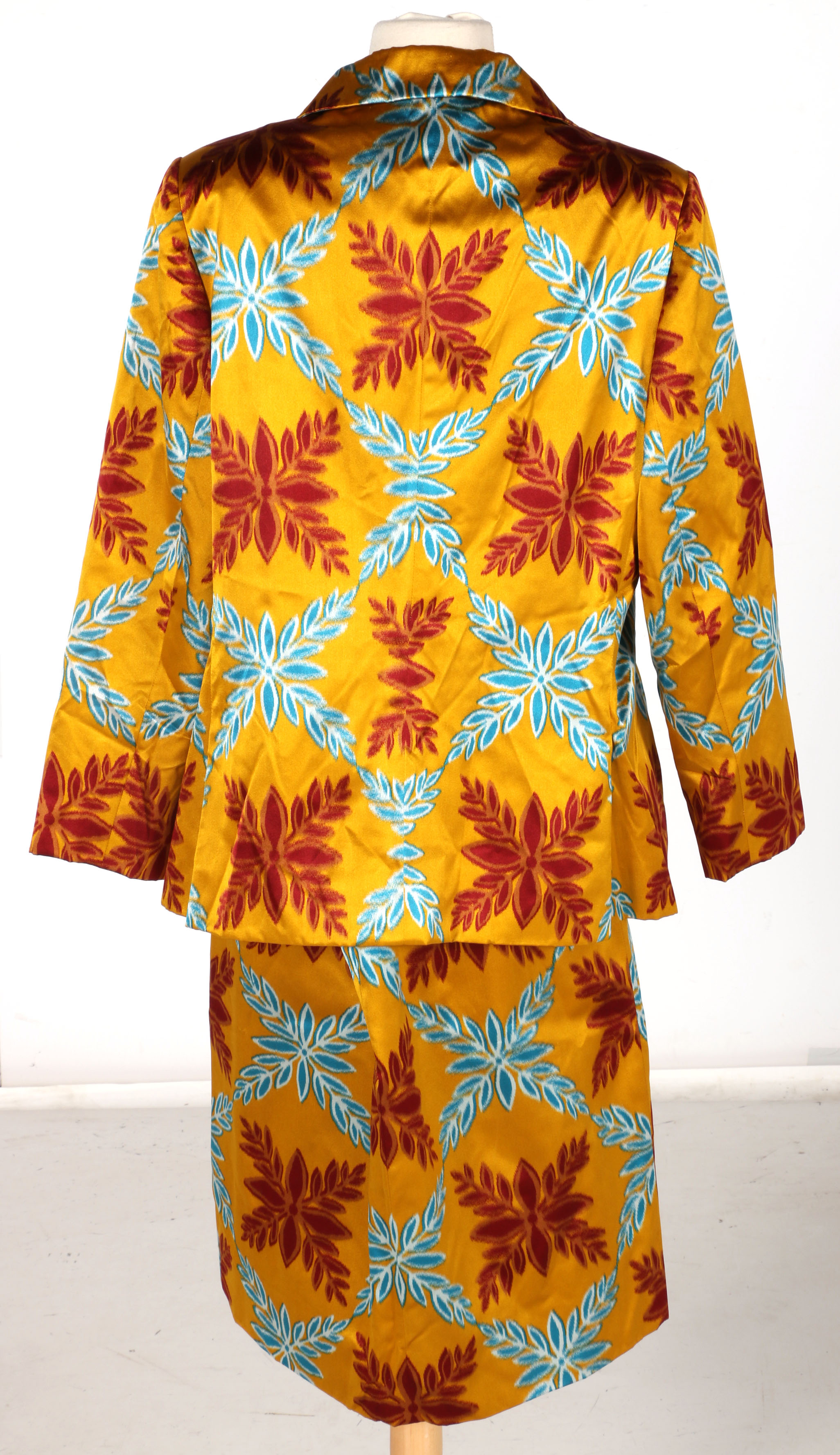 Colorful Bill Blass Skirt Suit
