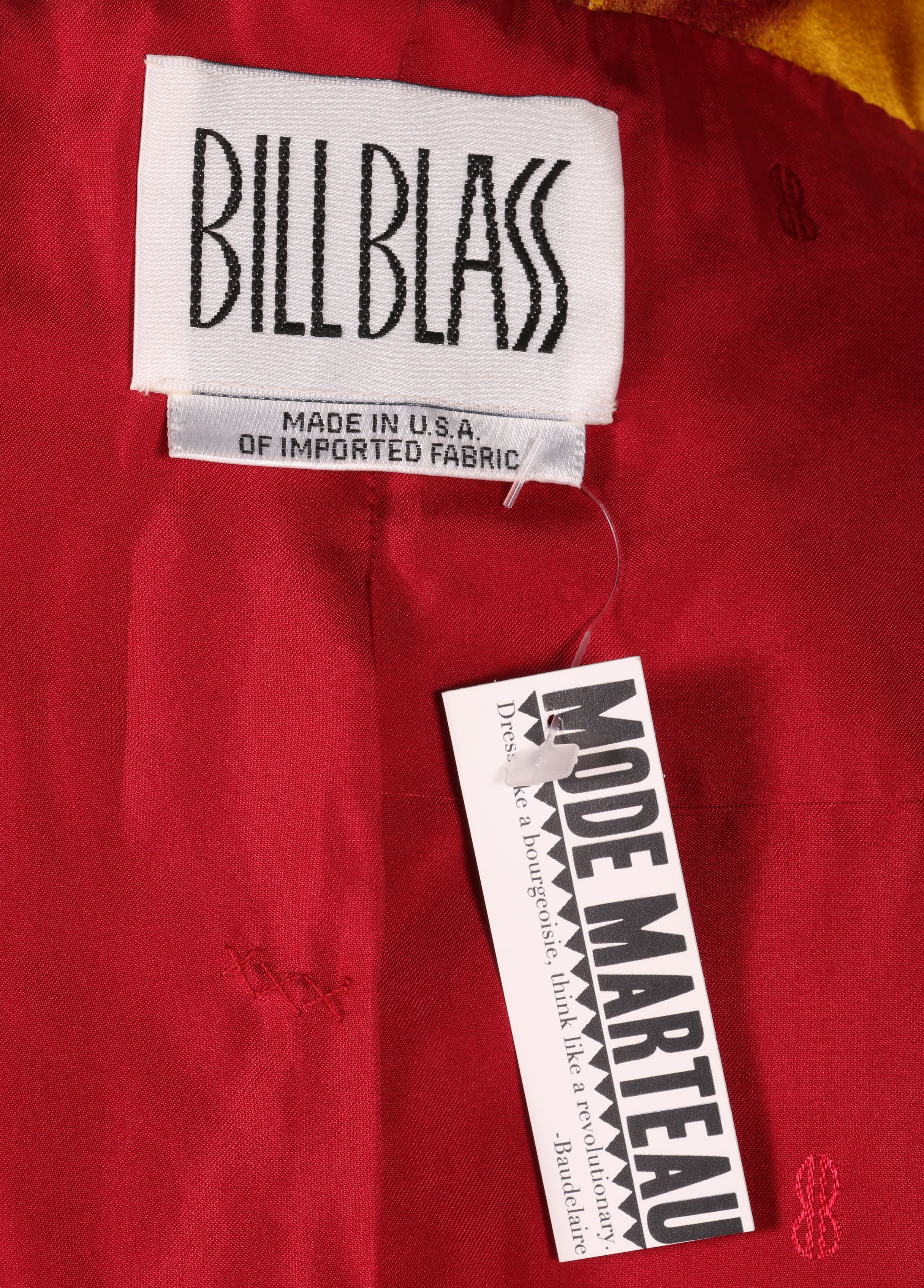 Colorful Bill Blass Skirt Suit