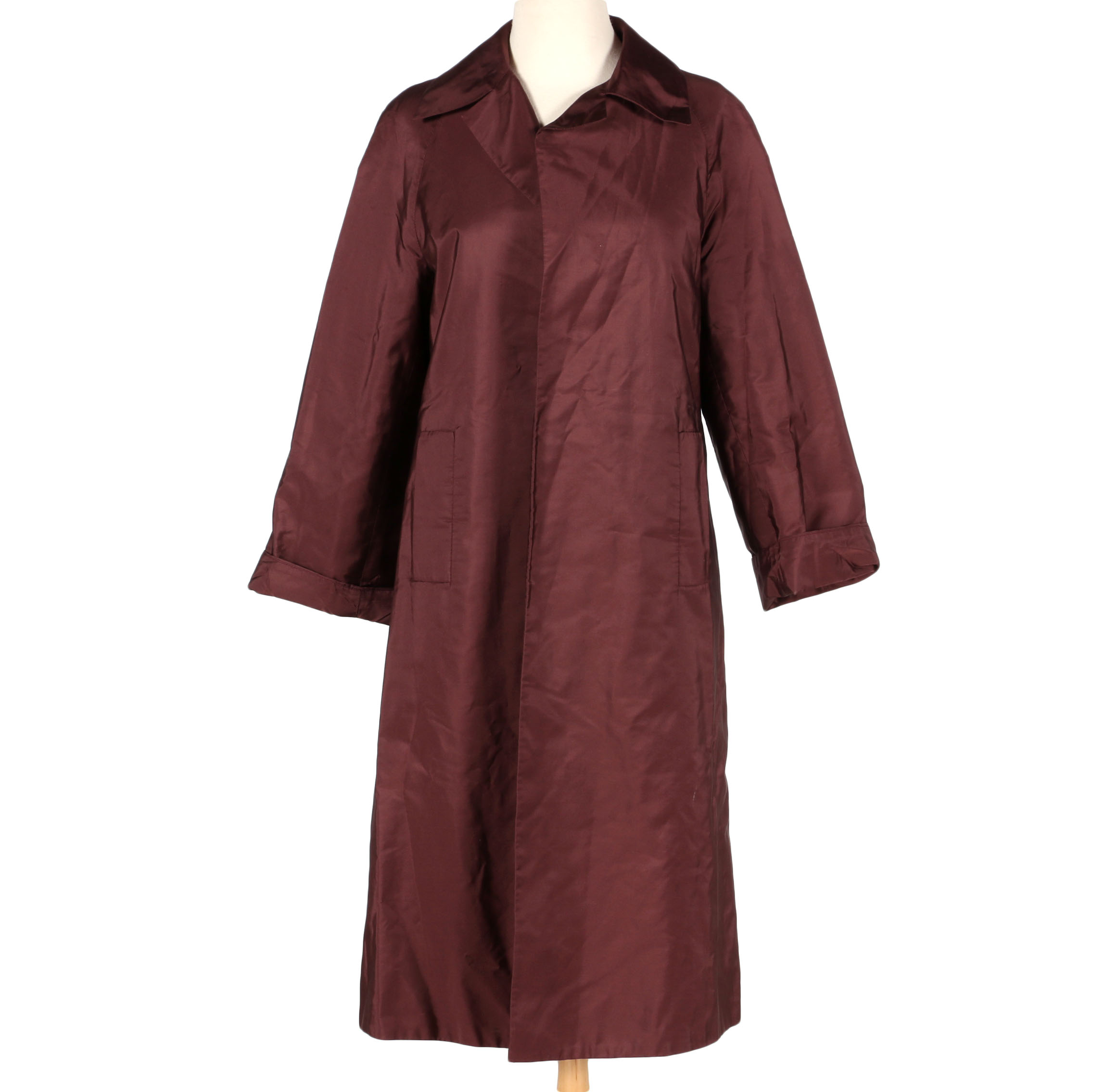 Burgundy Prada Jacket