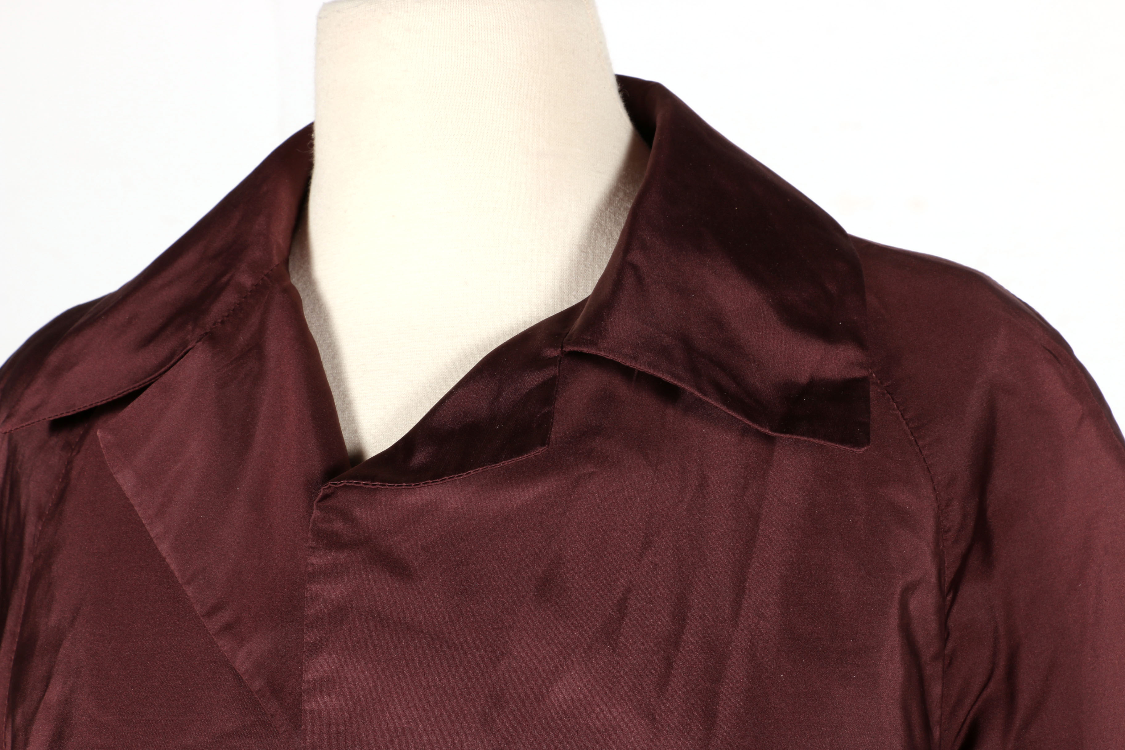 Burgundy Prada Jacket