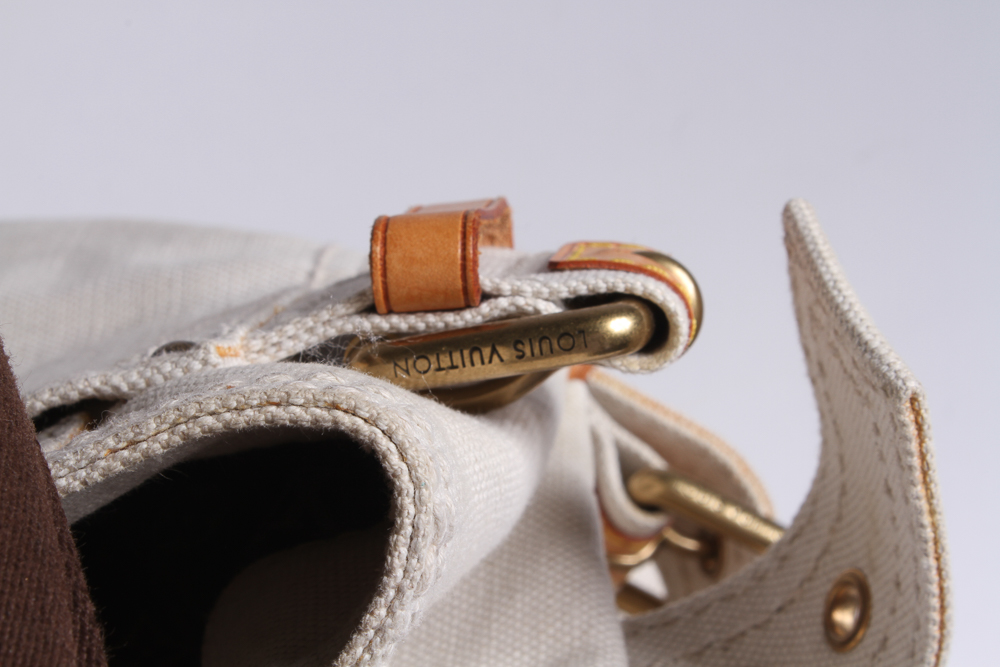 Louis Vuitton Canvas Globe Trotter Bag in Yellow