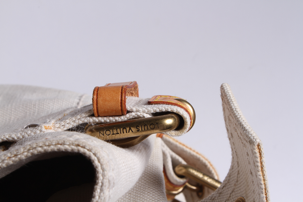 Louis Vuitton Canvas Globe Trotter Bag in Yellow