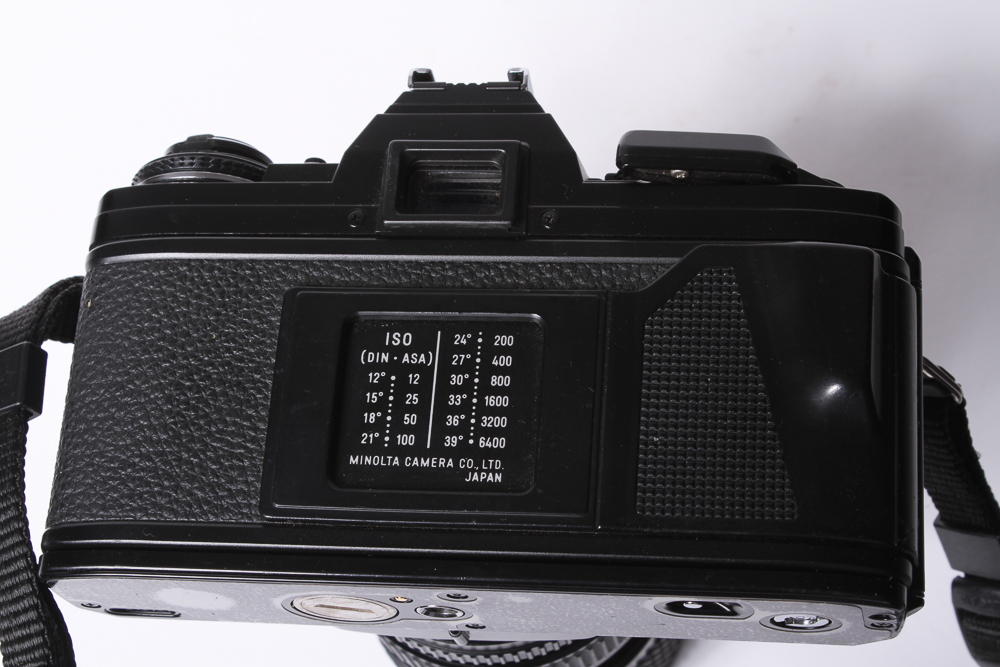 Minolta X-700 SLR Camera With Tripod