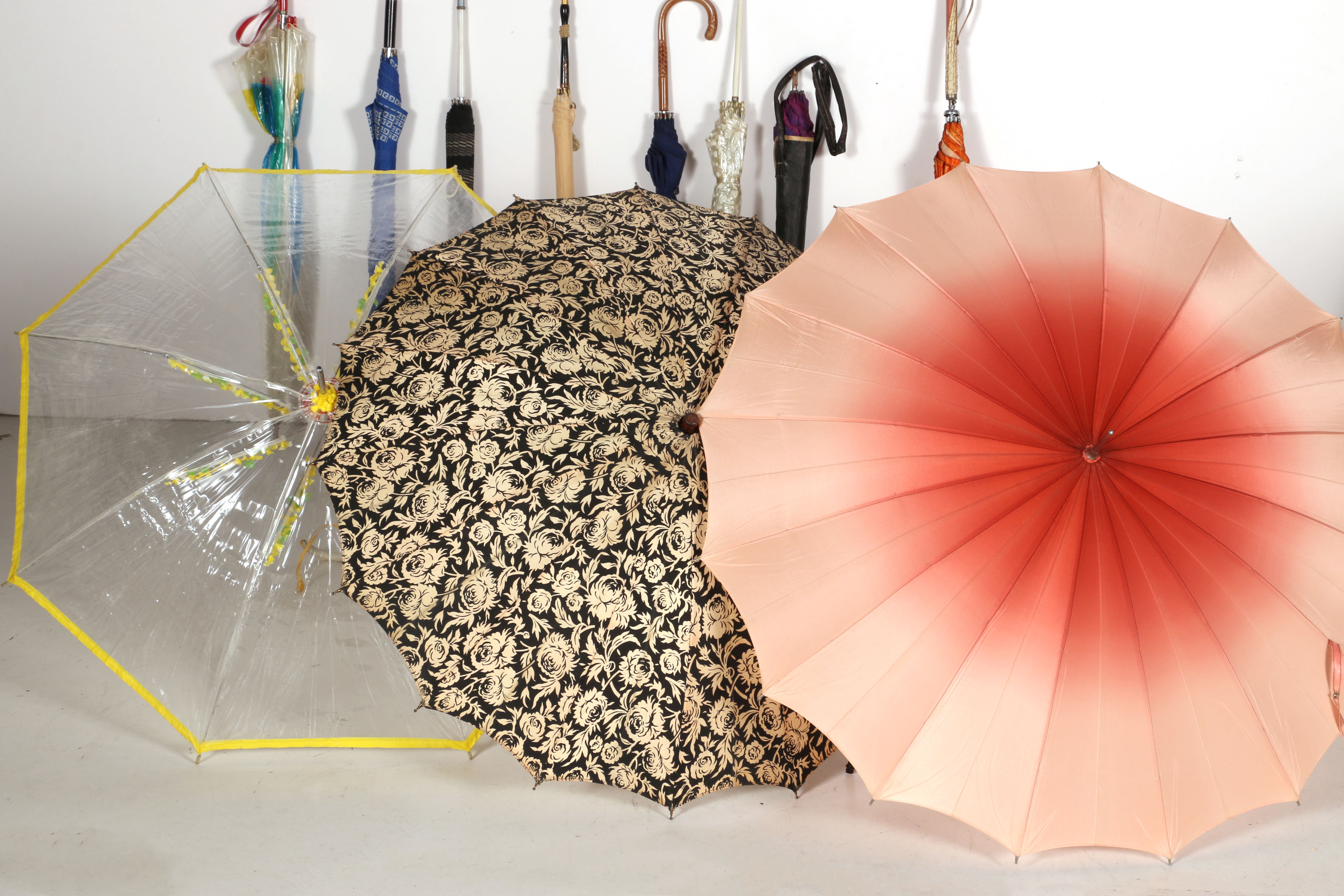Collection of Vintage Umbrellas