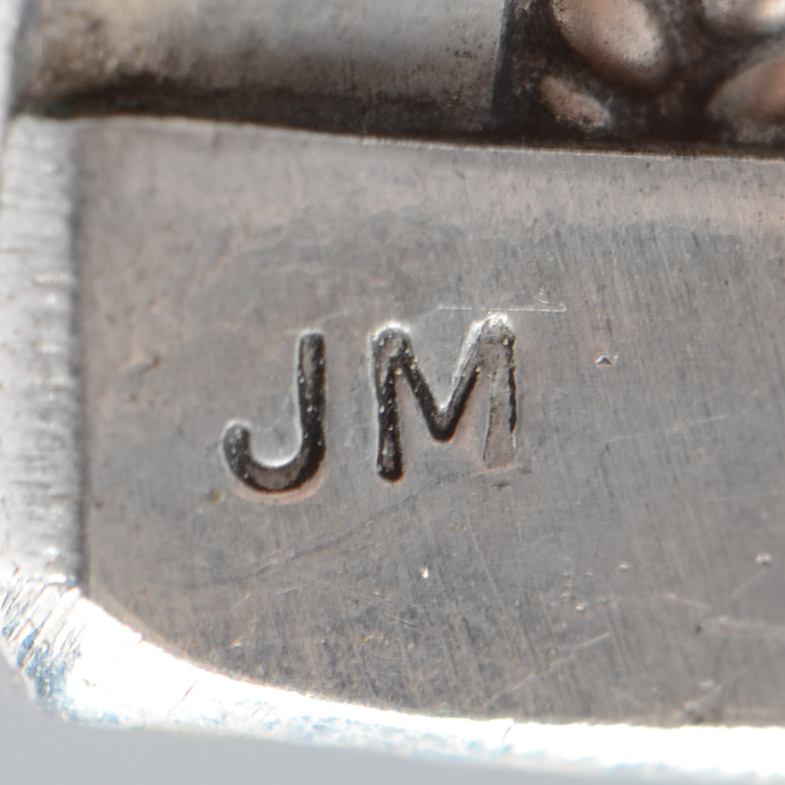 Collection of 925 or Sterling Stamped and Signed Southwestern Jewelry