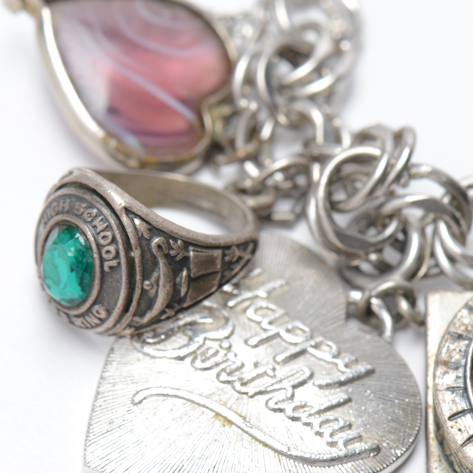 Collection of Charm Bracelet and Pendants