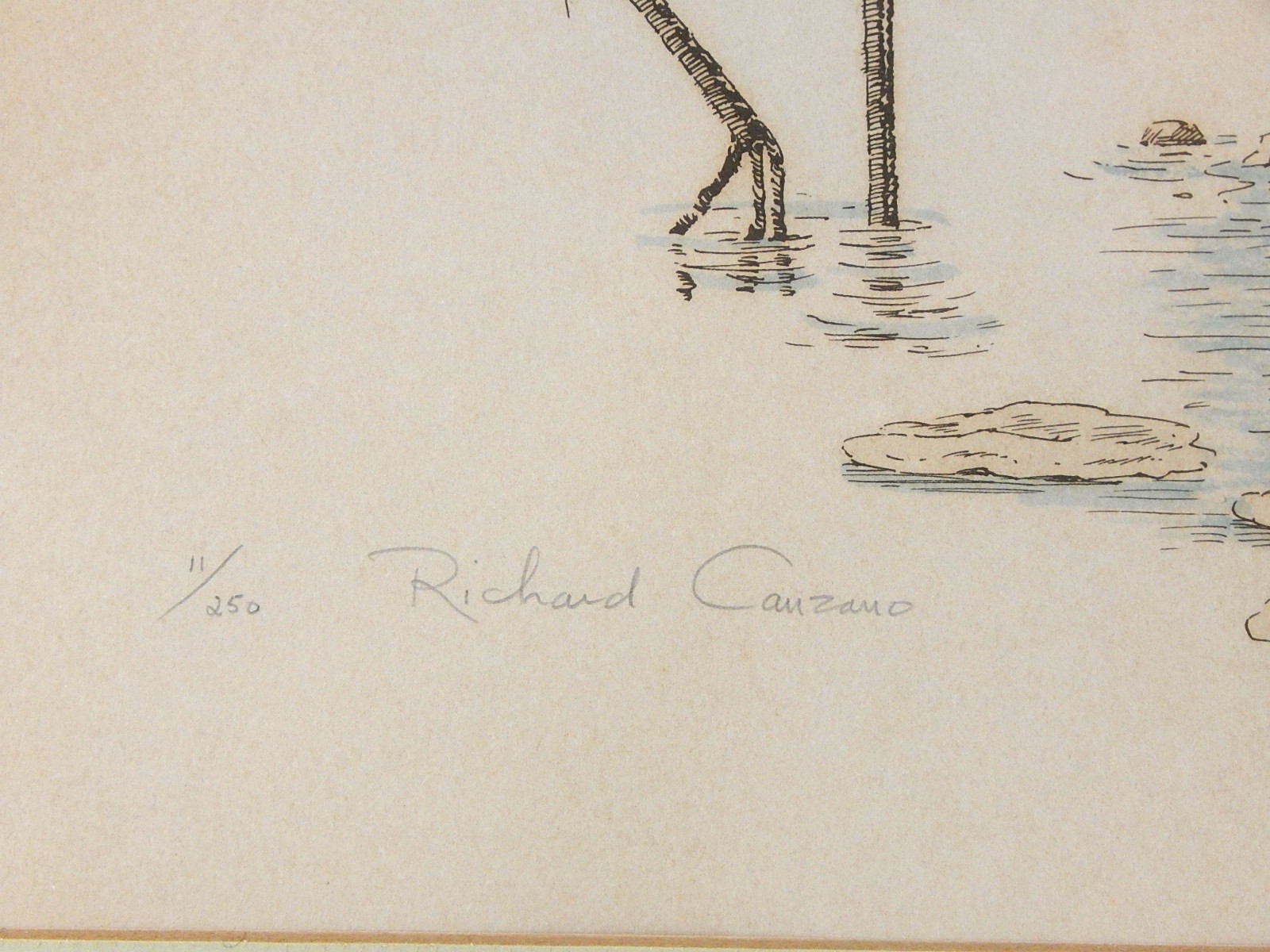 Two Signed Richard Canzano Prints