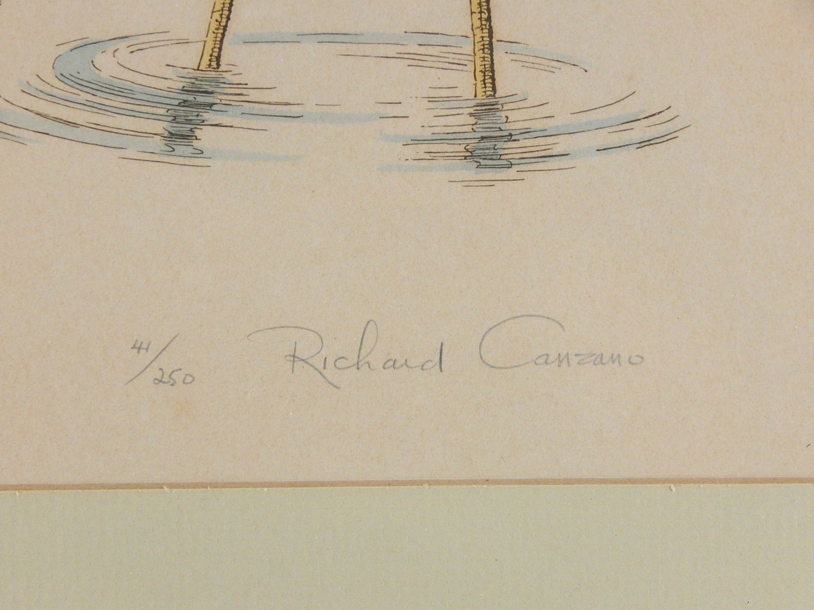 Two Signed Richard Canzano Prints