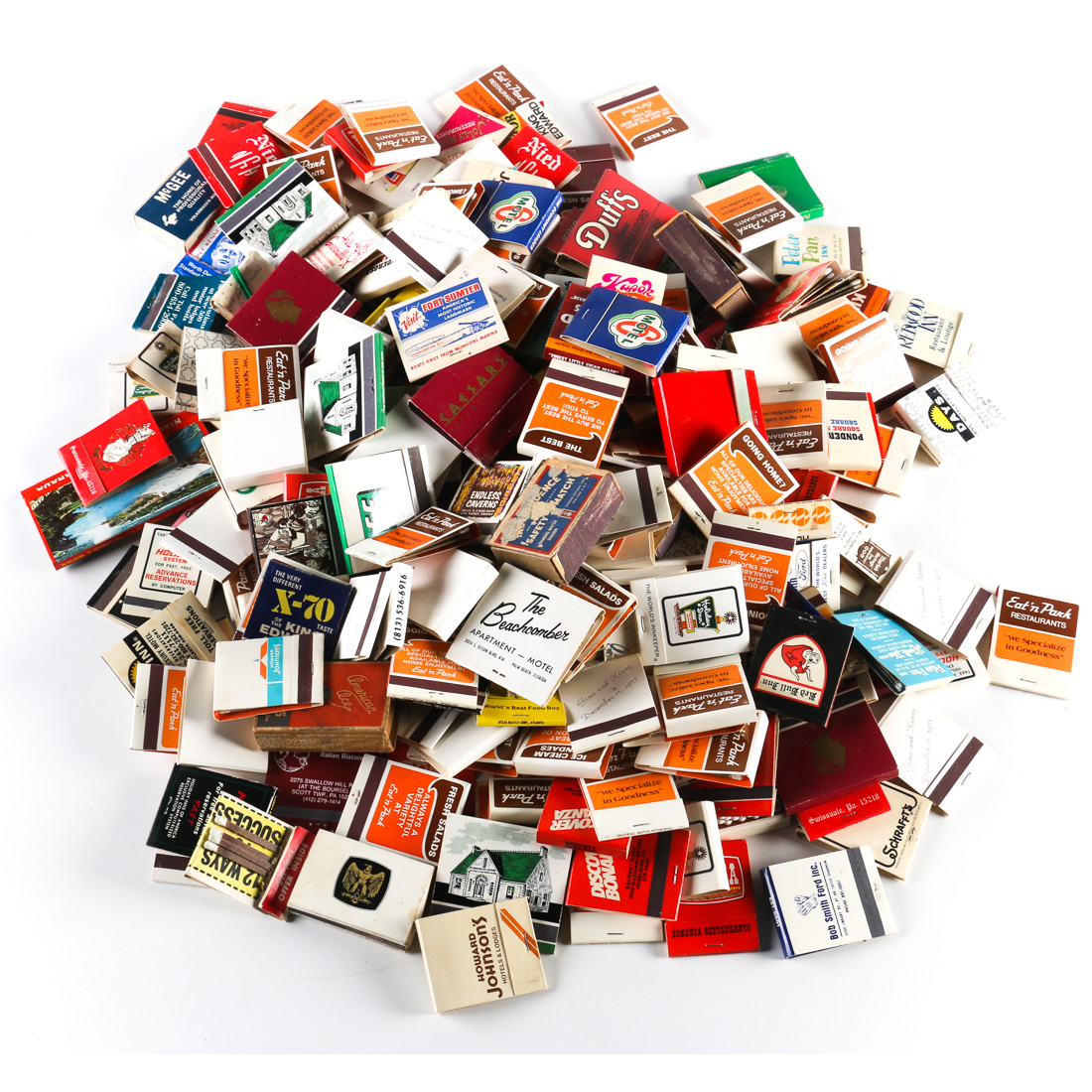 Collection of Vintage Matchbooks