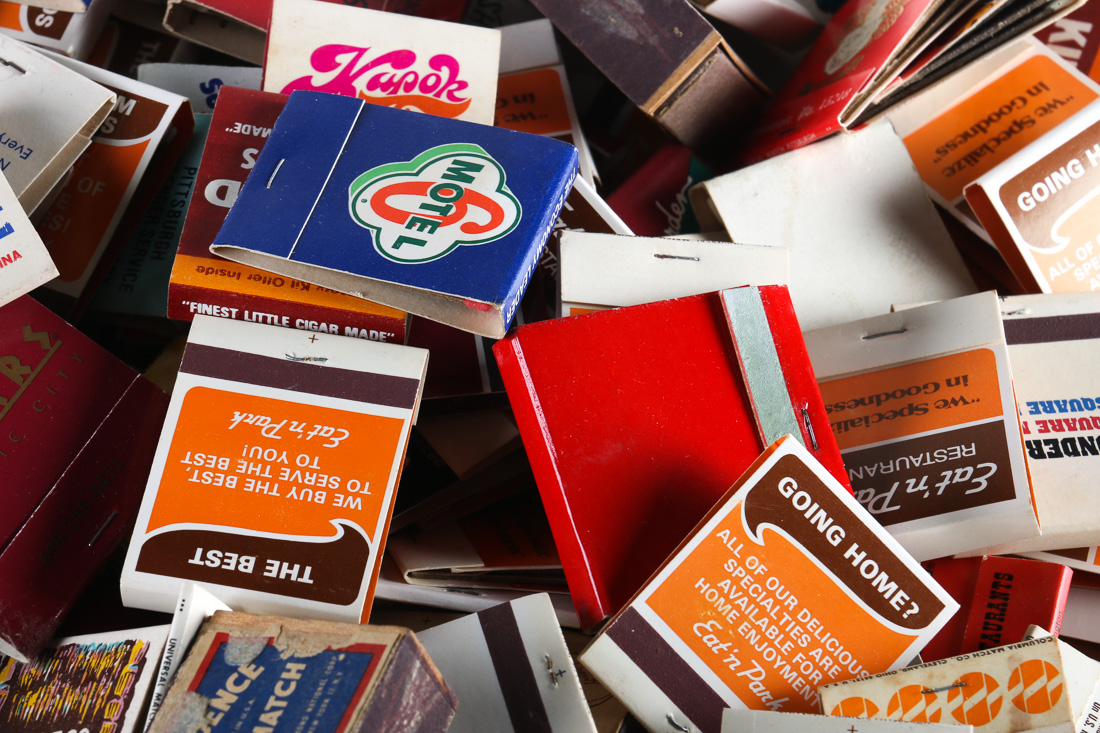 Collection of Vintage Matchbooks