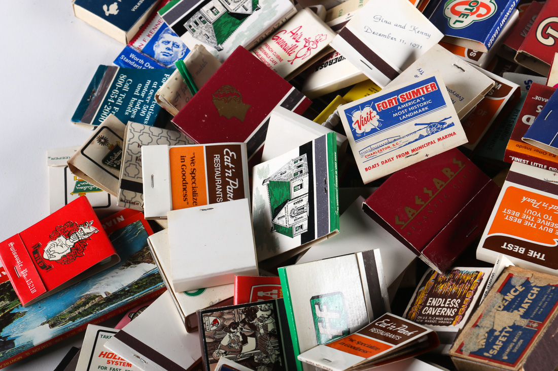 Collection of Vintage Matchbooks