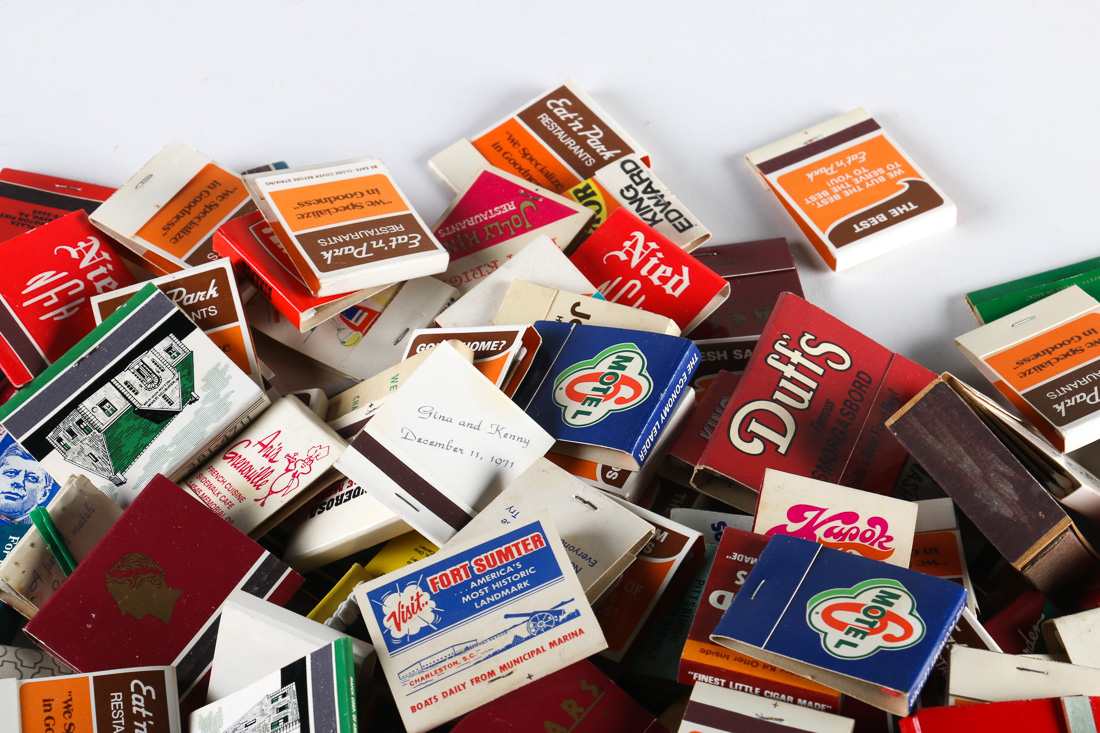 Collection of Vintage Matchbooks