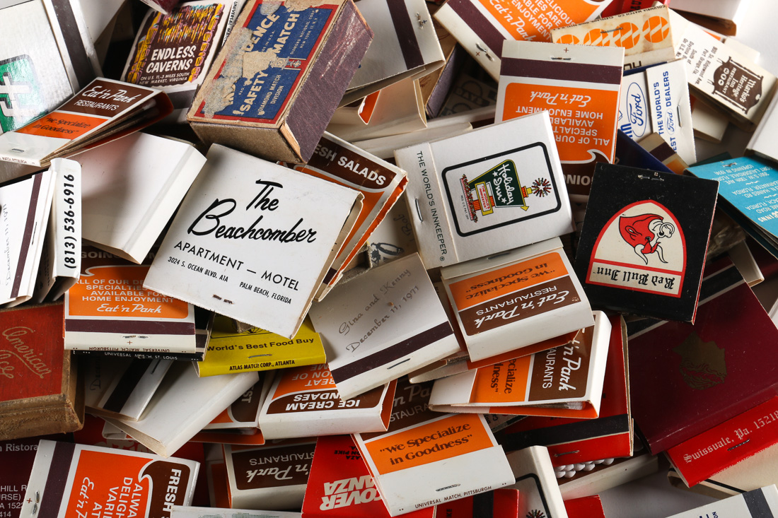 Collection of Vintage Matchbooks