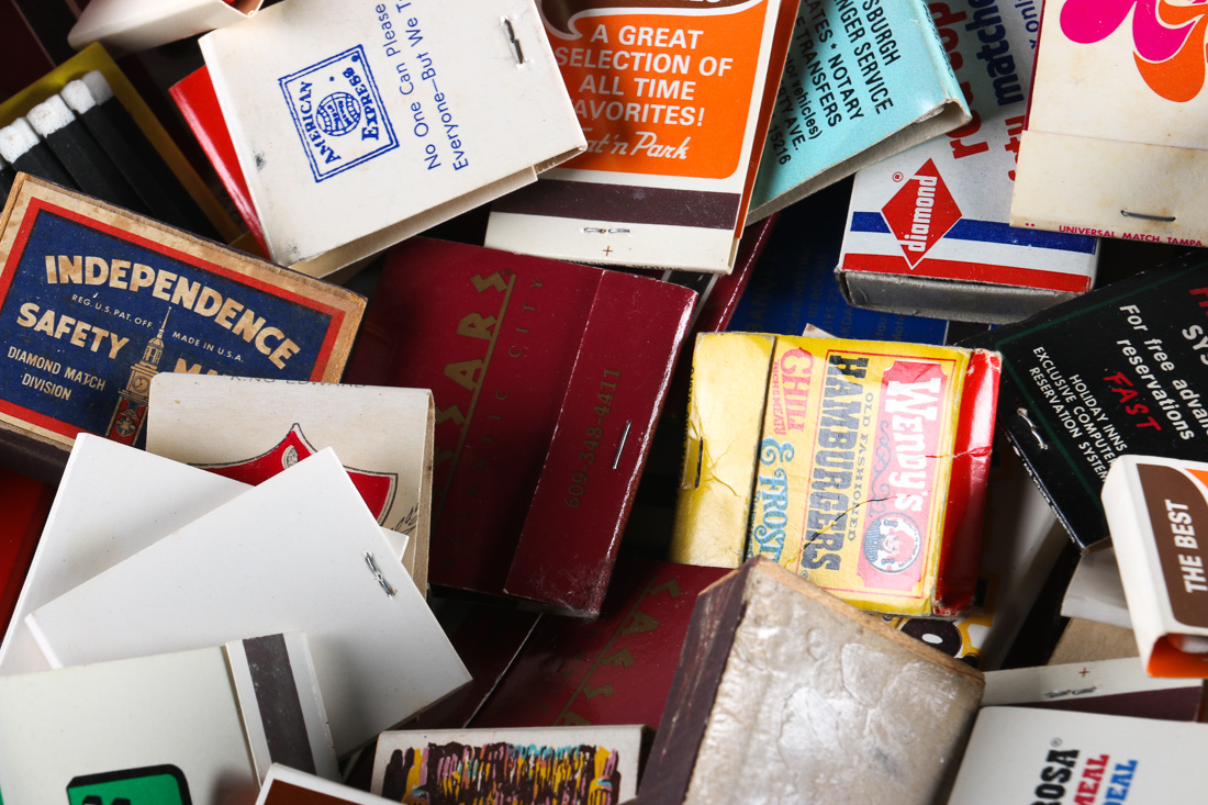 Collection of Vintage Matchbooks