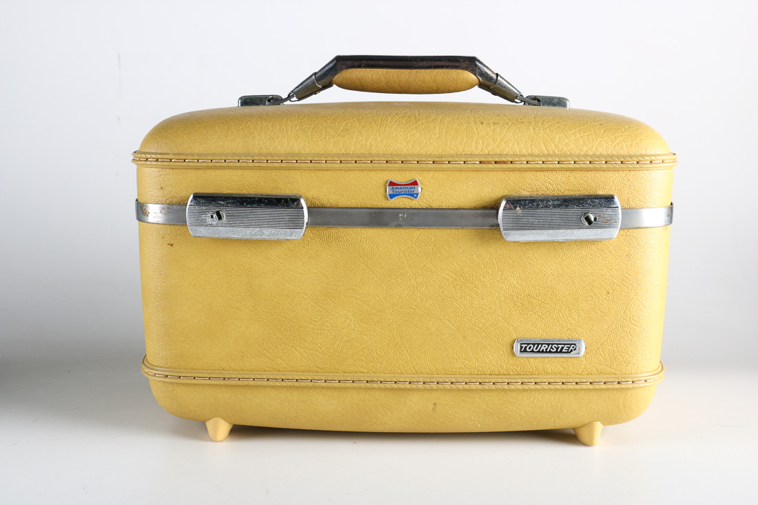 Three Pieces of Vintage Carry-On Luggage