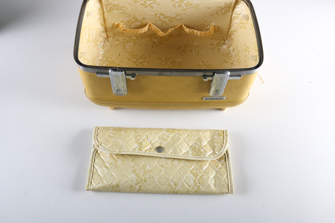 Three Pieces of Vintage Carry-On Luggage
