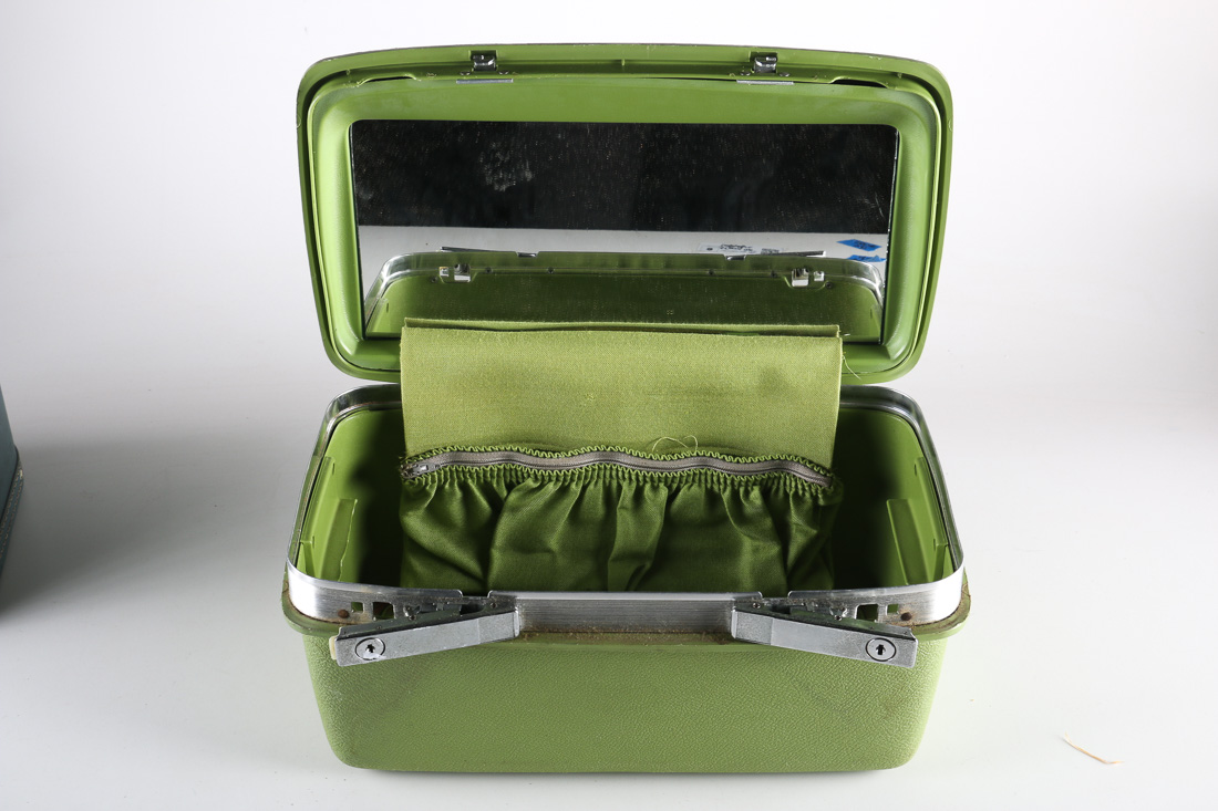 Three Pieces of Vintage Carry-On Luggage