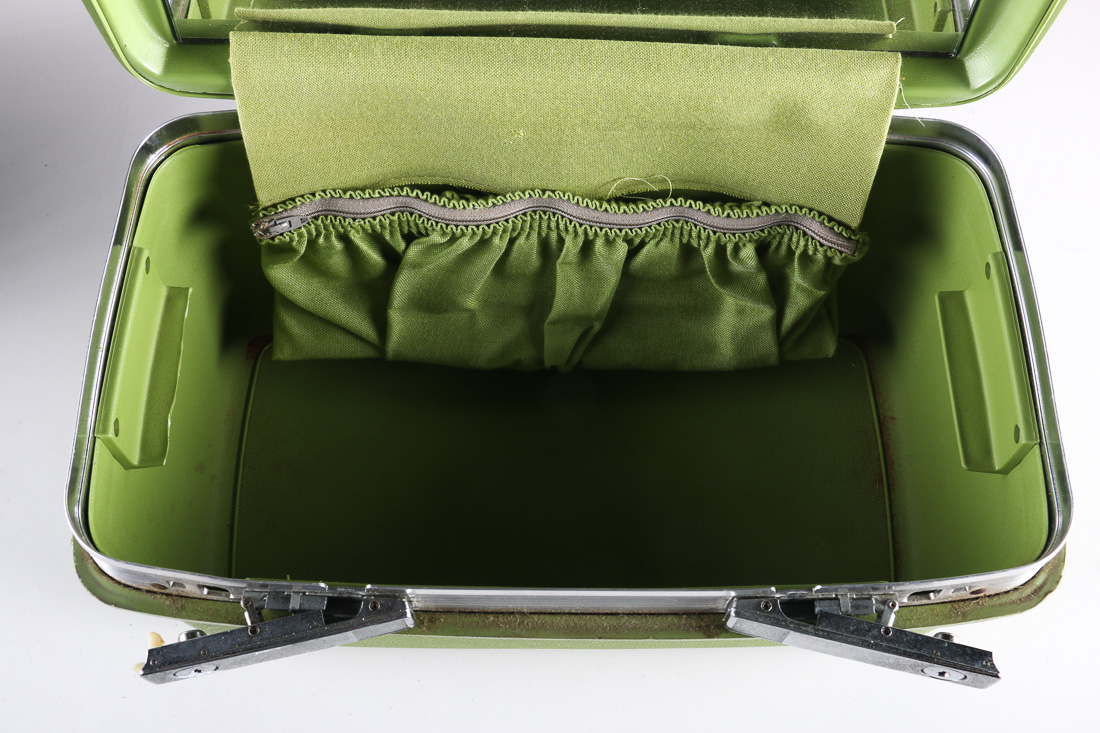 Three Pieces of Vintage Carry-On Luggage