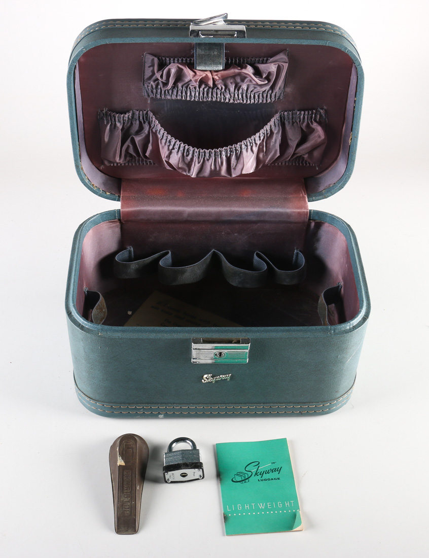 Three Pieces of Vintage Carry-On Luggage