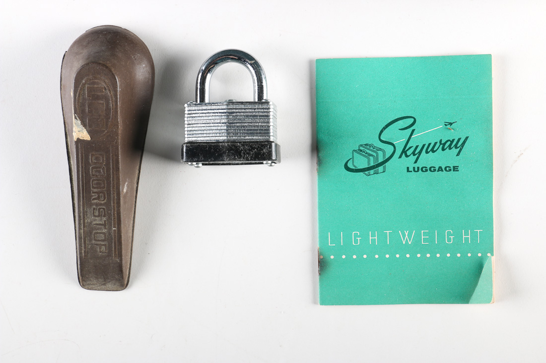 Three Pieces of Vintage Carry-On Luggage