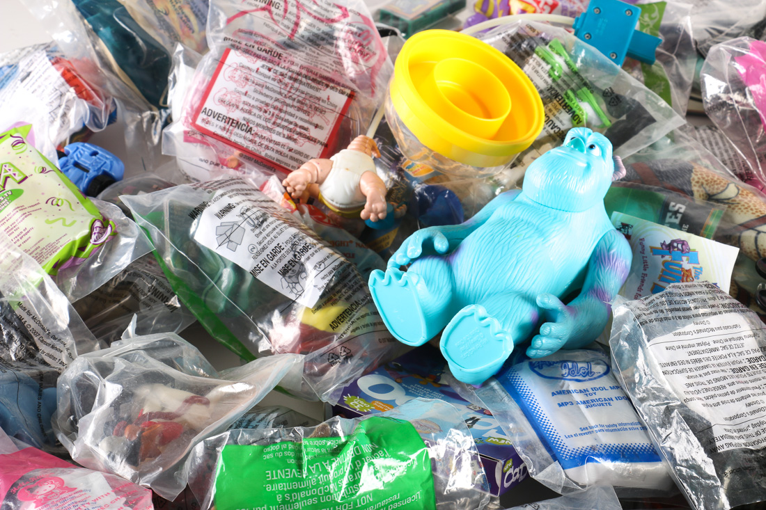 Large Assortment of Vintage Fast Food Children's Meal Toys