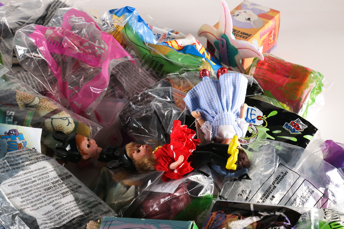 Large Assortment of Vintage Fast Food Children's Meal Toys