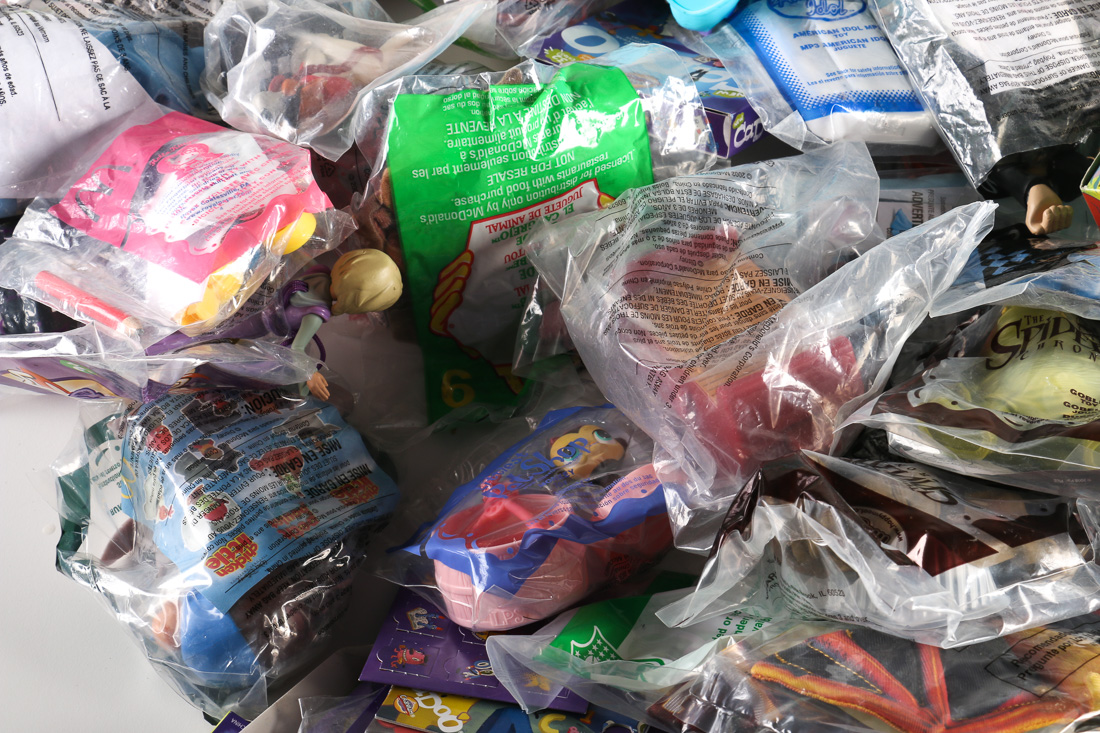 Large Assortment of Vintage Fast Food Children's Meal Toys
