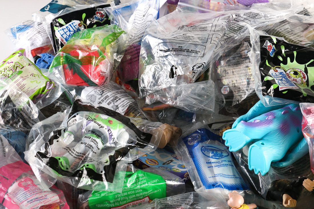 Large Assortment of Vintage Fast Food Children's Meal Toys