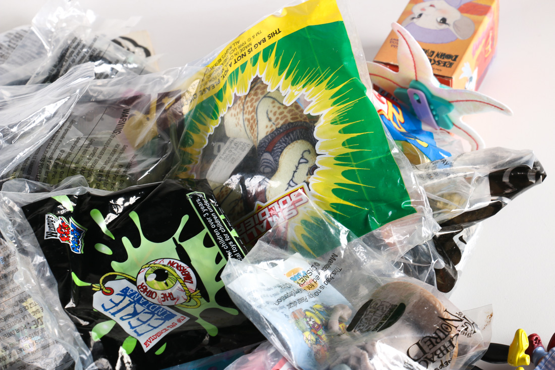 Large Assortment of Vintage Fast Food Children's Meal Toys