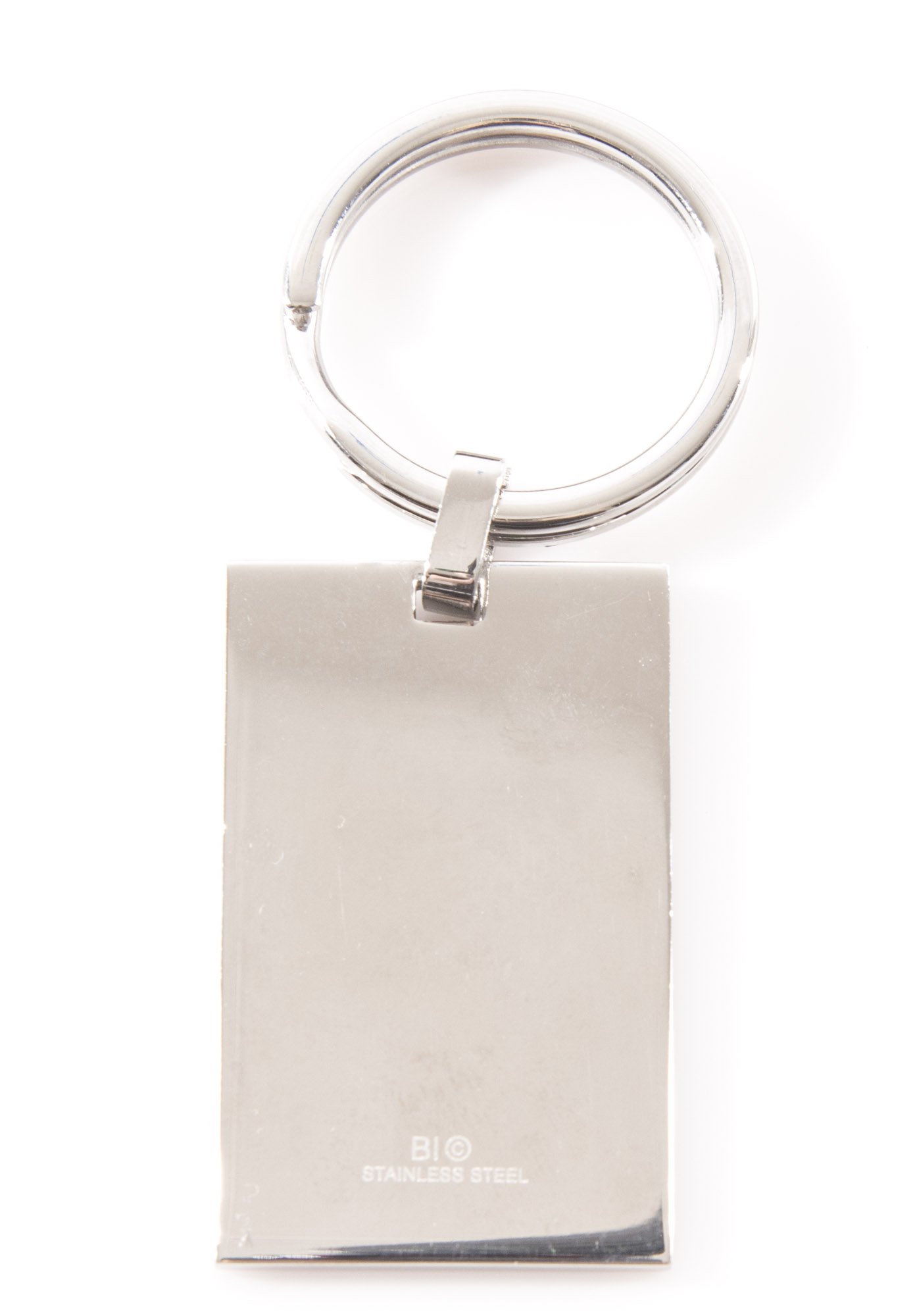 Stainless Steel and Carbon Fiber Key Ring