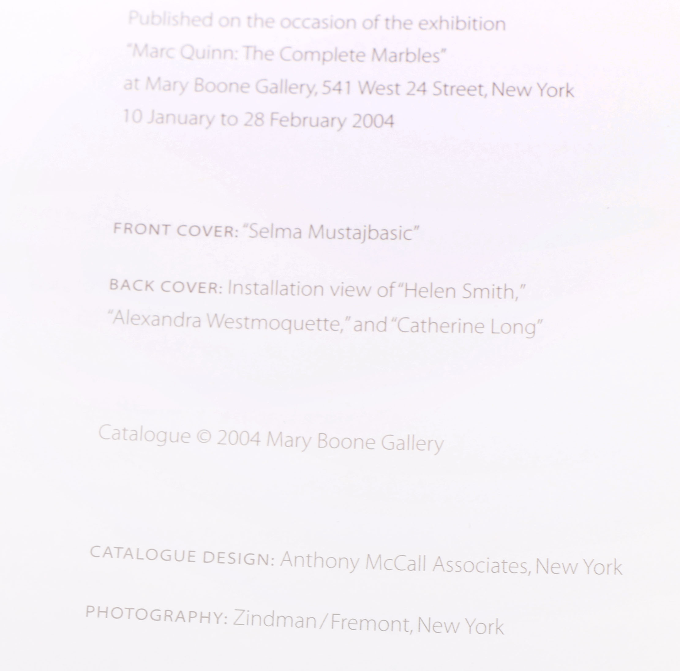 Art Exhibition Catalogues