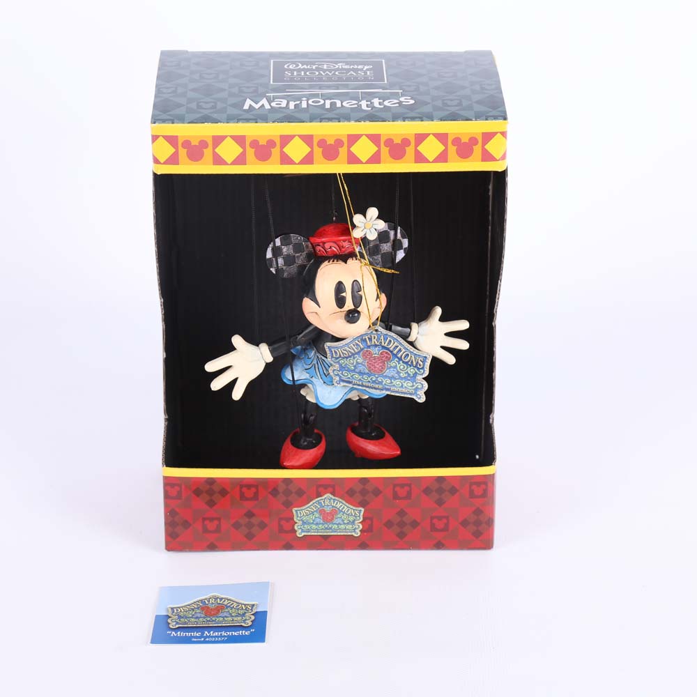 Jim Shore Disney Traditions "Minnie Marionette" Figurine