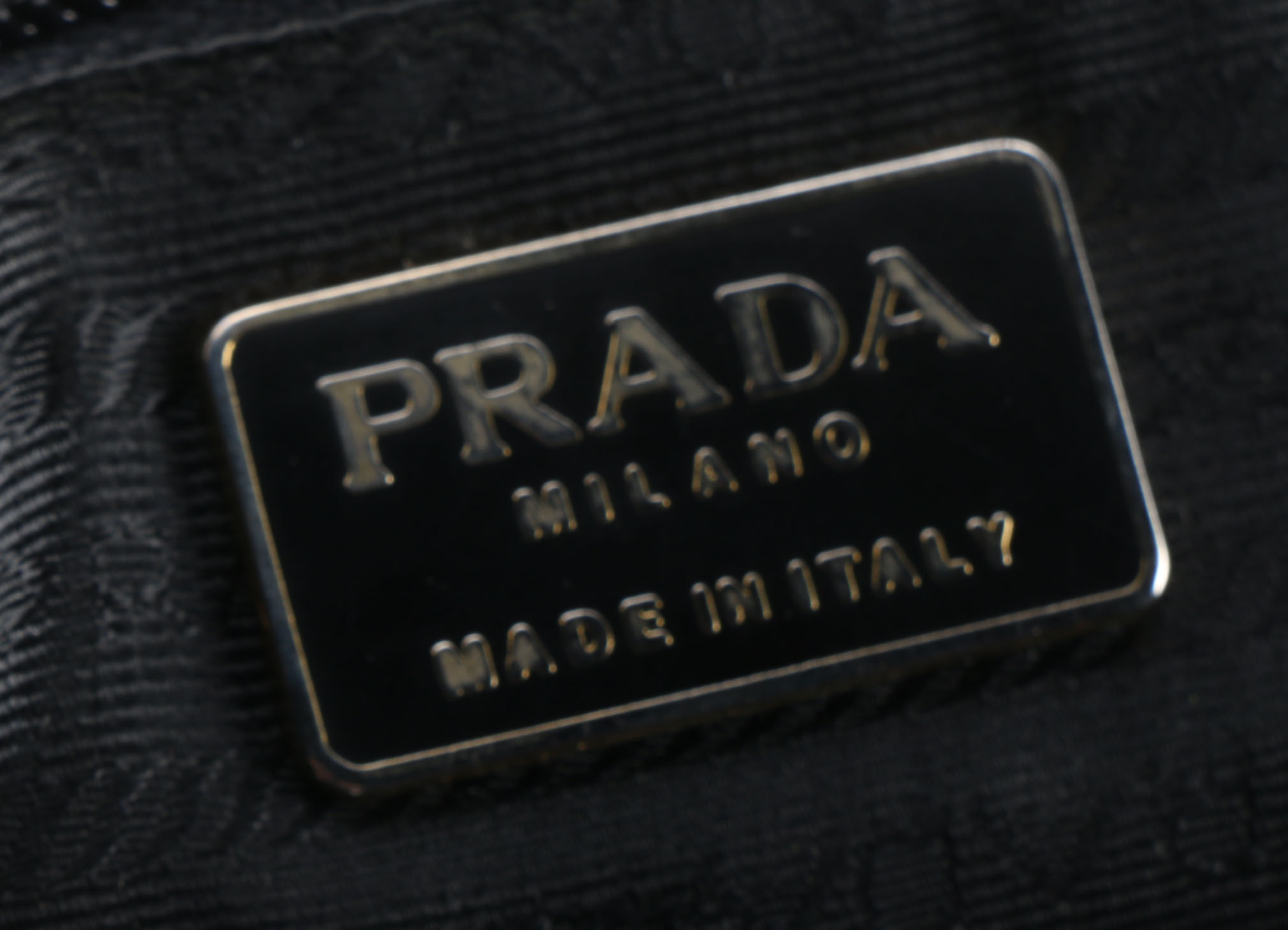 Black Prada Shoulder Bag