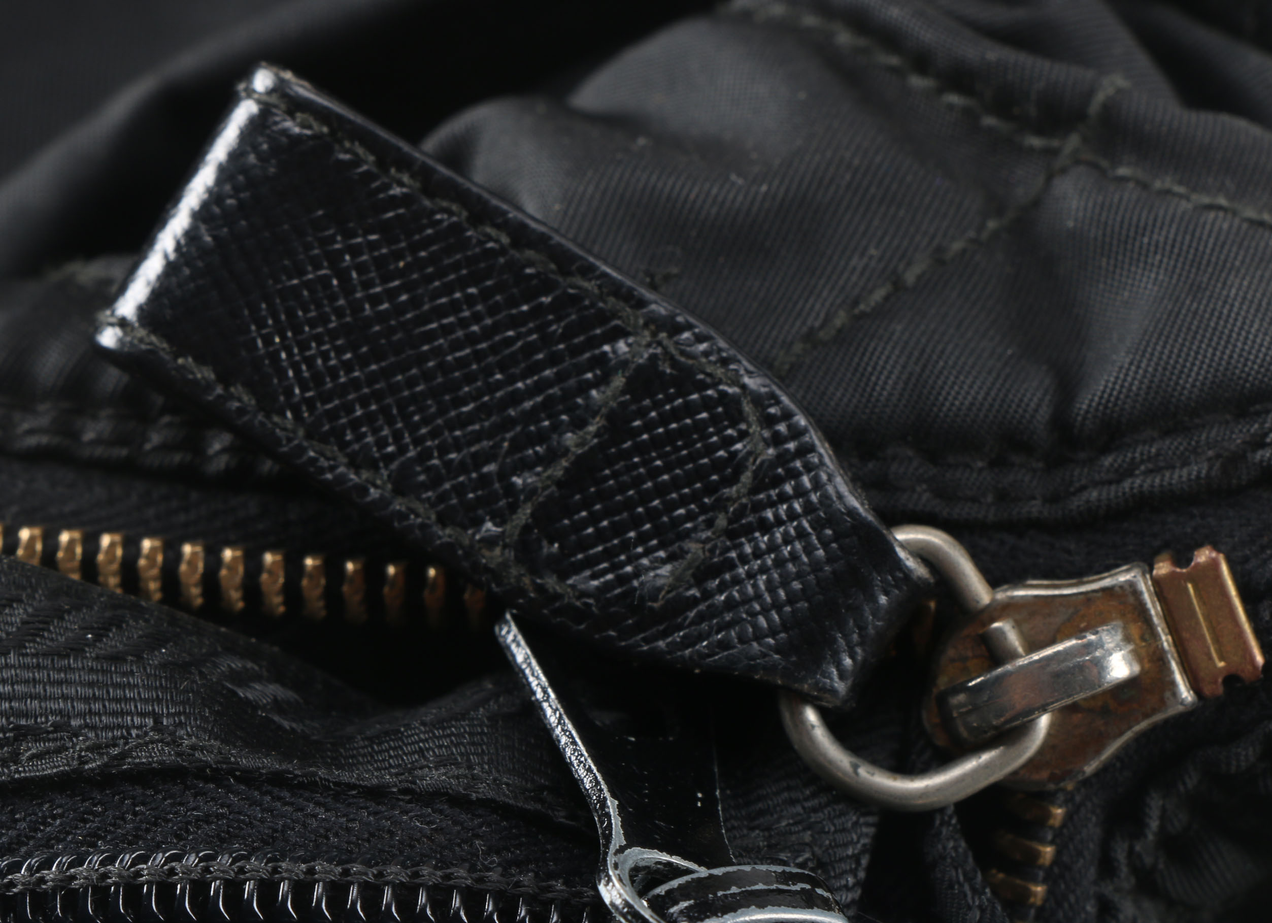 Black Prada Shoulder Bag